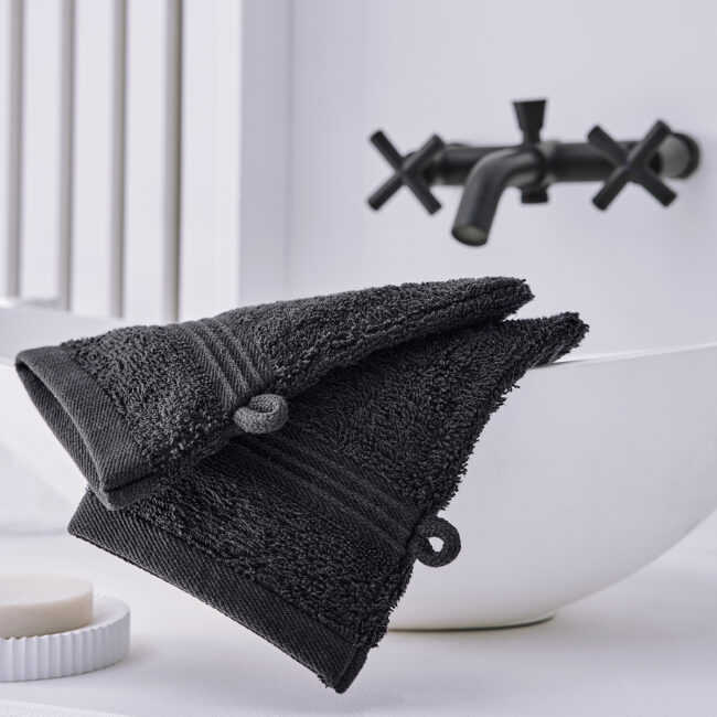 Lot de 2 gants de toilette