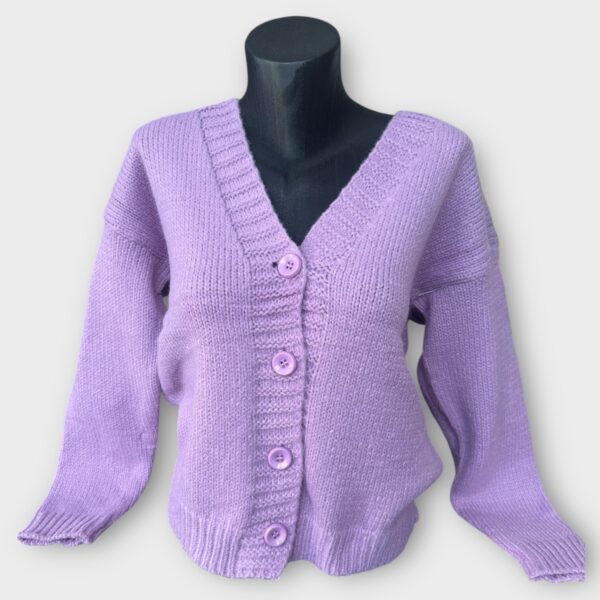 Cardigan col V