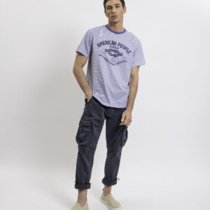 Pantalon cargo à ourlets