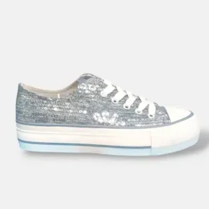 Sneakers basses à sequins
