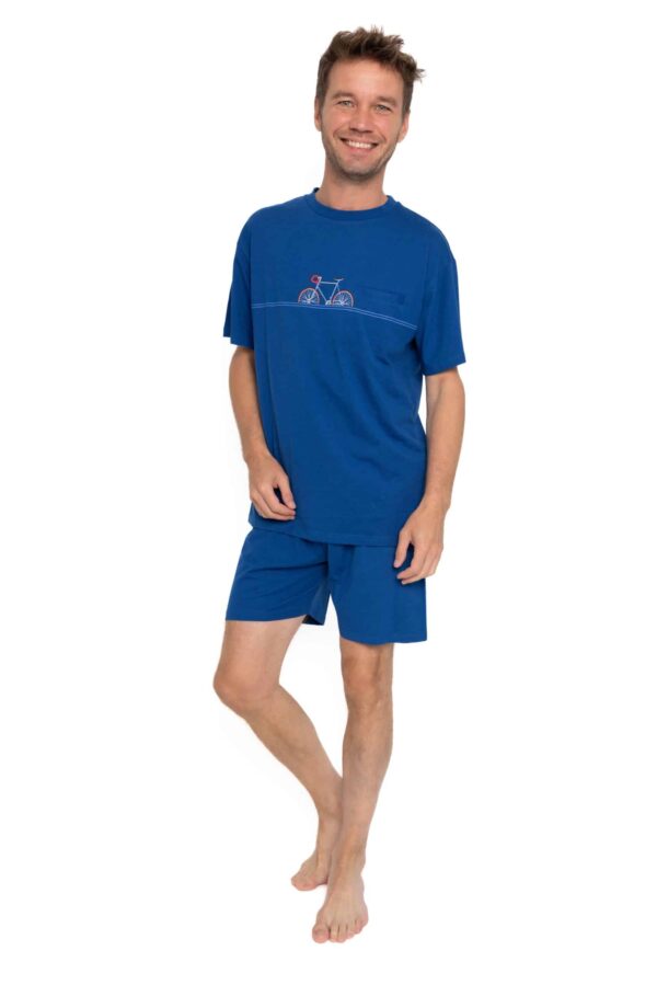 pyjama court motif vélo