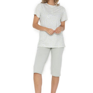 pyjama court motif discret