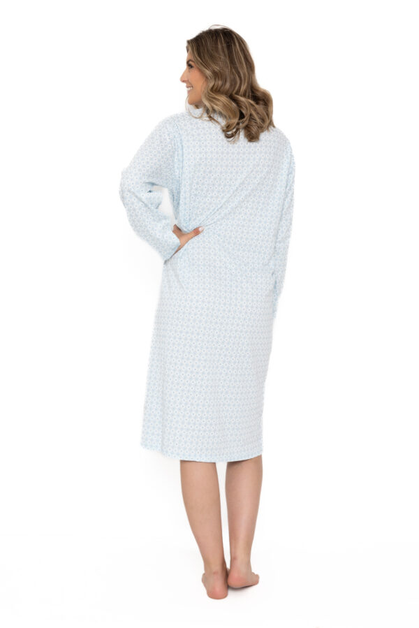 chemise de nuit motif géométrique