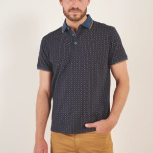 polo à motif