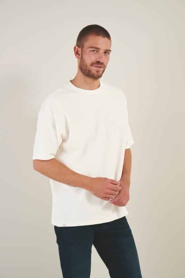 t-shirt ample à manches courtes