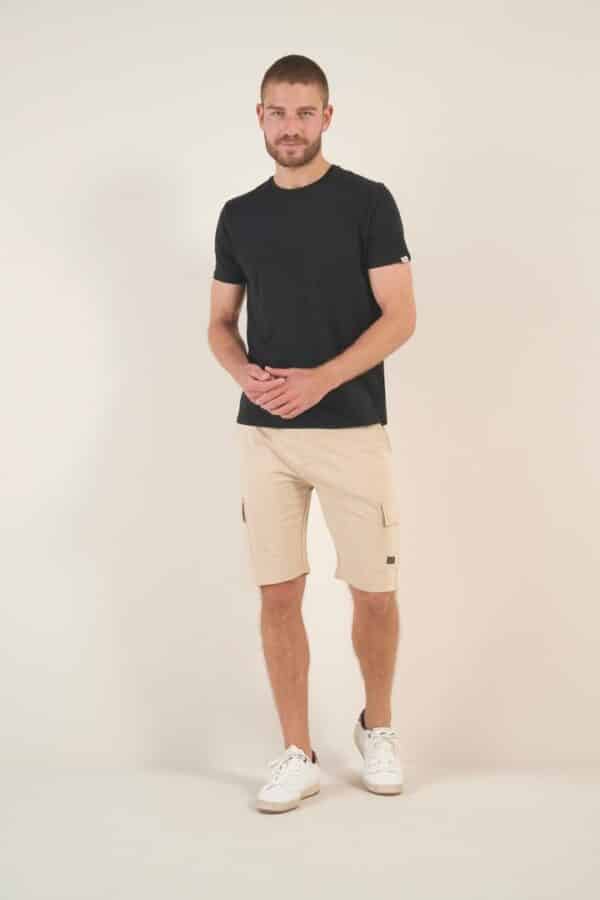 t-shirt décontracté à col rond