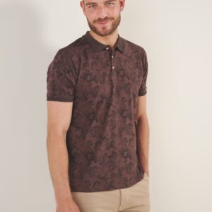 polo imprimé floral