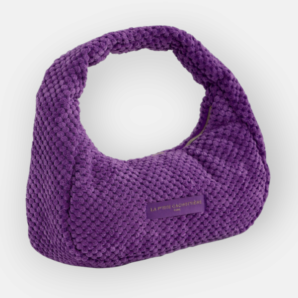 sac à main éponge violet