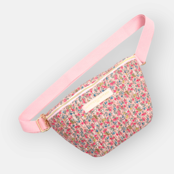 Grand Sac banane liberty rose