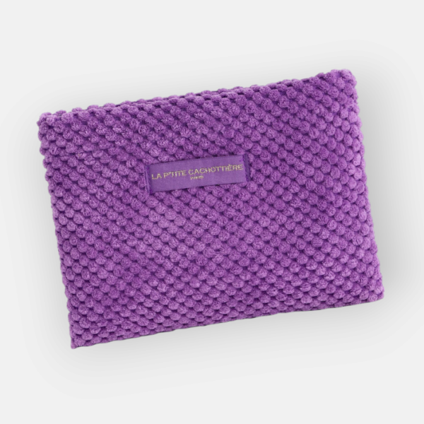 pochette A5 éponge violet