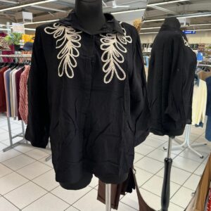 Chemise Brodée Grande Taille