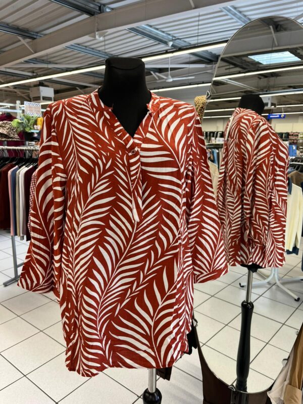 Chemise Feuille Grande Taille