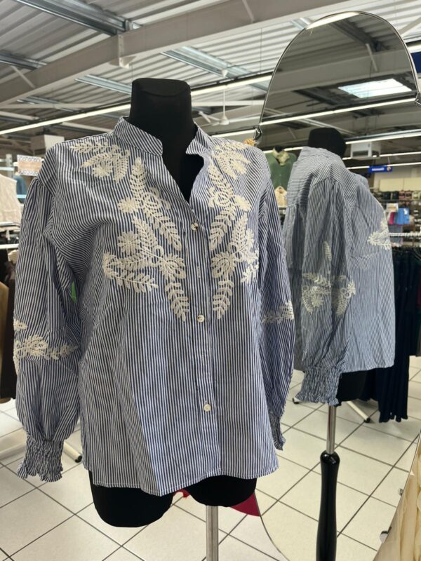 Chemise rayée
