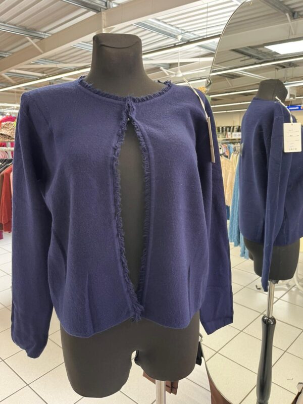 Gilet Boutons Crochet