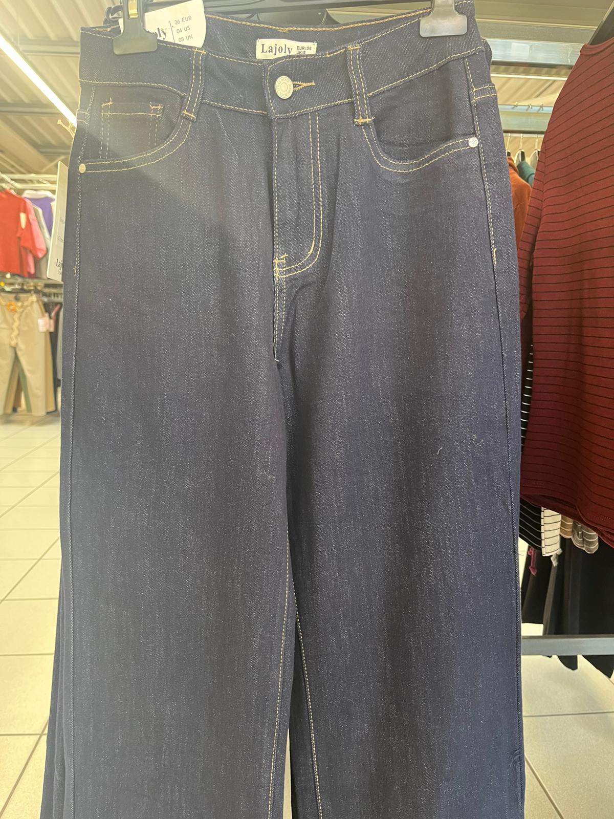 JEAN LARGE BLEU