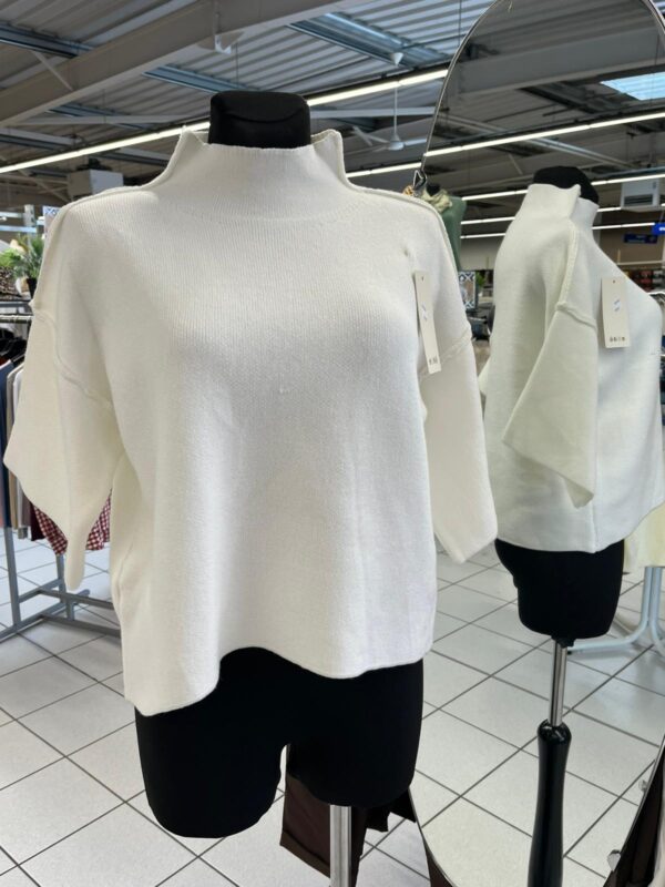 Pull Col Demi Manche