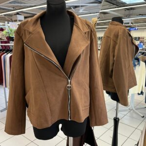 Veste Daim Grande Taille