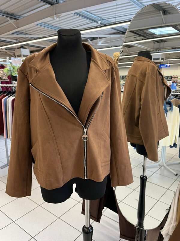 Veste Daim Grande Taille