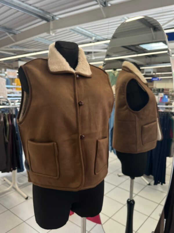 Veste sans manches Daim