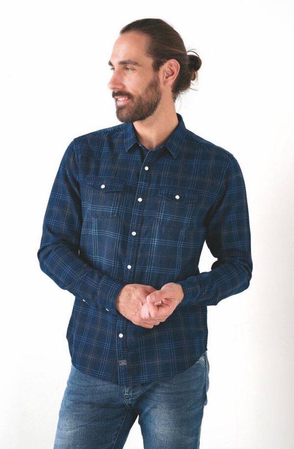 Chemise Carreaux Bleu