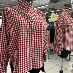 Chemise carreaux rouge
