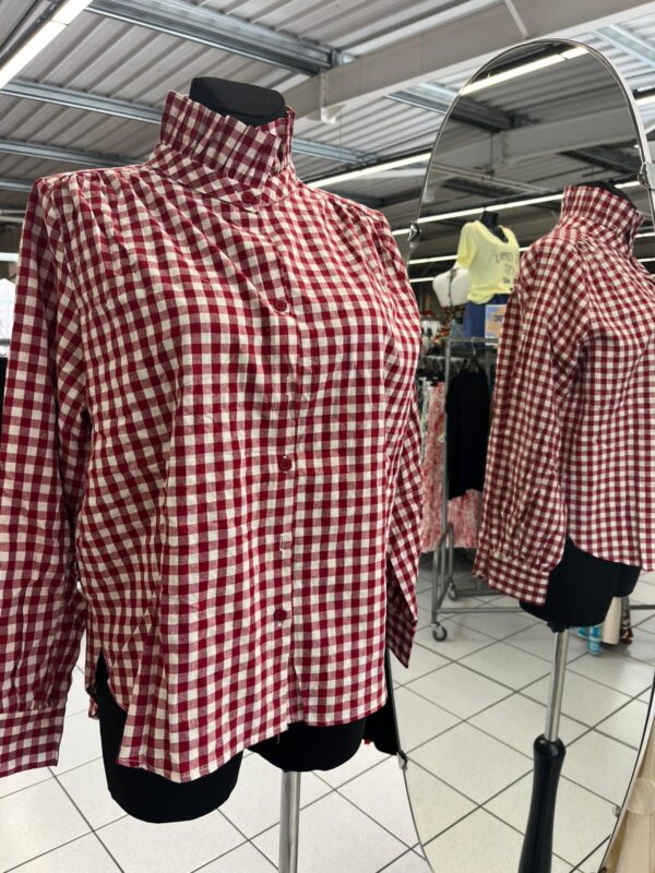 Chemise carreaux rouge
