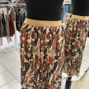 Jupe longue plissée