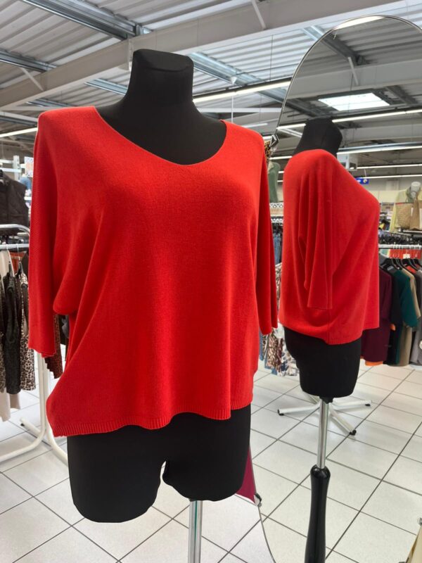 Pull léger manche 3/4