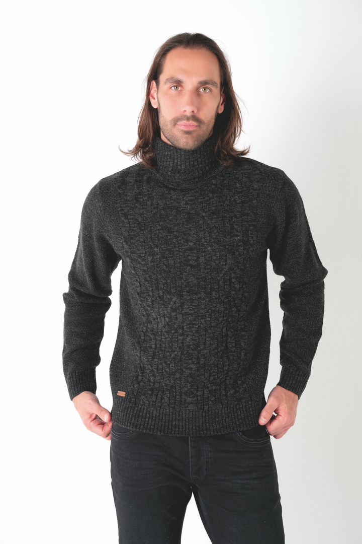 pull maille col