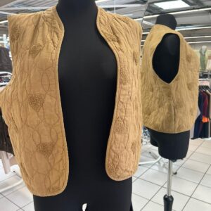 Veste sans manche molleton