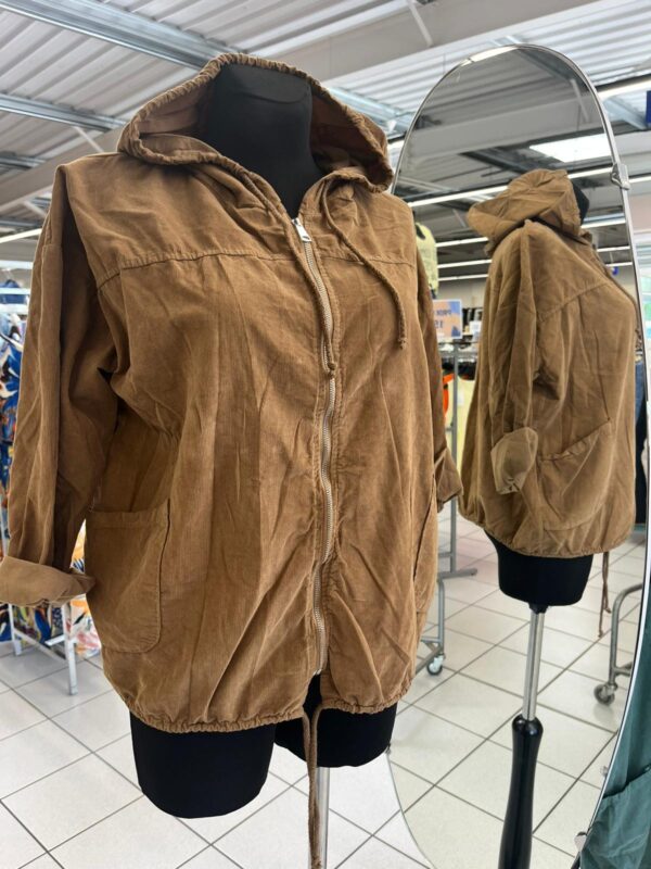 Veste velours léger