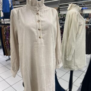 Robe Velour Crème