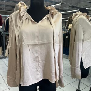 Haut effet Chemise Chrome