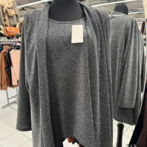 Haut Gilet intégré Grande Taille