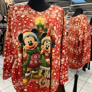 Pull Noël Mickey Grande Taille