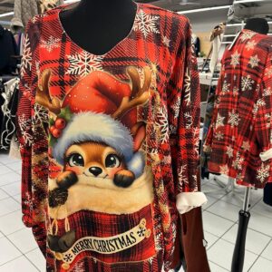 Pull Noël Renne Grande Taille