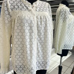 Chemise Dentelle Fleur