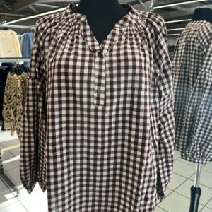 Chemise Quadrillée Grande Taille