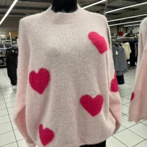 Pull Motif Coeurs