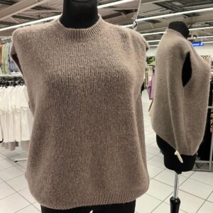 Pull Laine sans Manches