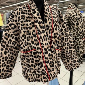 Veste Leopard Beige