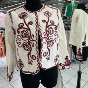 Veste Molleton Brodée