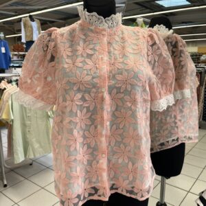 Chemise Dentelle Fleurie
