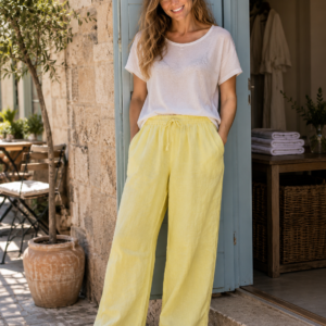 Pantalon Lin
