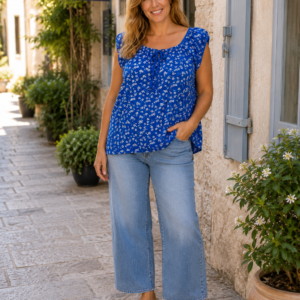 Haut Motif Fleur GT