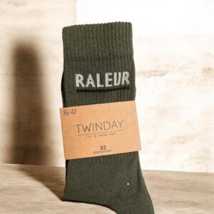 Chaussettes X2 Message Raleur Grande Gueule