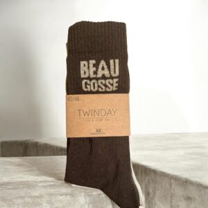Chaussettes X2 Message Beau Gosse Fabuleux