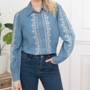 Chemise Jean Brodée