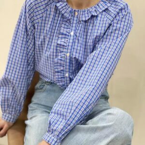 Chemise Carreaux Bleus