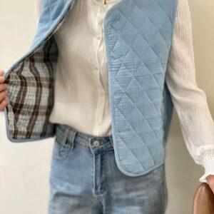 Veste Réversible Bleue